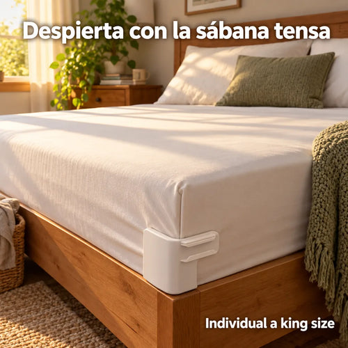 BedLock Pro™ — Sistema Esquinero de Fijación para Sábanas (Set de 4 Piezas) · galería 1 · 9840