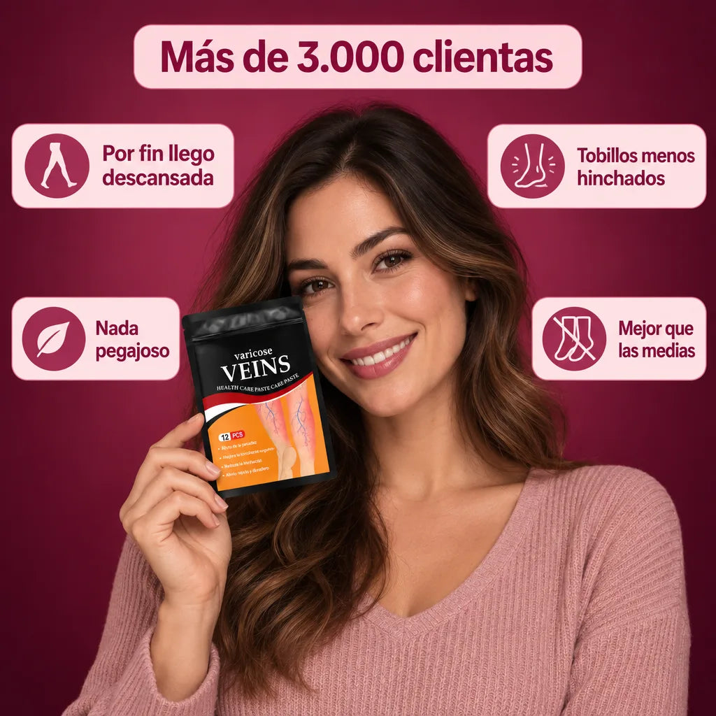 12 Parches Varices™ Alivio Diario, Sensación de Ligereza y Bienestar Desde la Primera Aplicación · galería 4 · 1fff