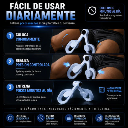 DrNuro™ Entrenador de Suelo Pélvico: La solución natural para un rendimiento y una confianza duraderos.