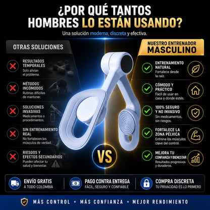 DrNuro™ Entrenador de Suelo Pélvico: La solución natural para un rendimiento y una confianza duraderos.