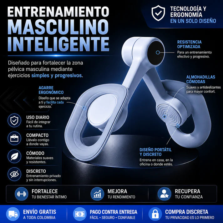 DrNuro™ Entrenador de Suelo Pélvico: La solución natural para un rendimiento y una confianza duraderos.