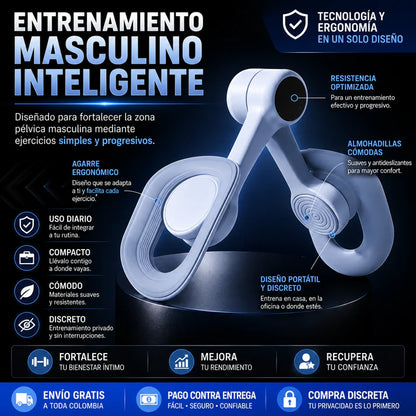 DrNuro™ Entrenador de Suelo Pélvico: La solución natural para un rendimiento y una confianza duraderos.