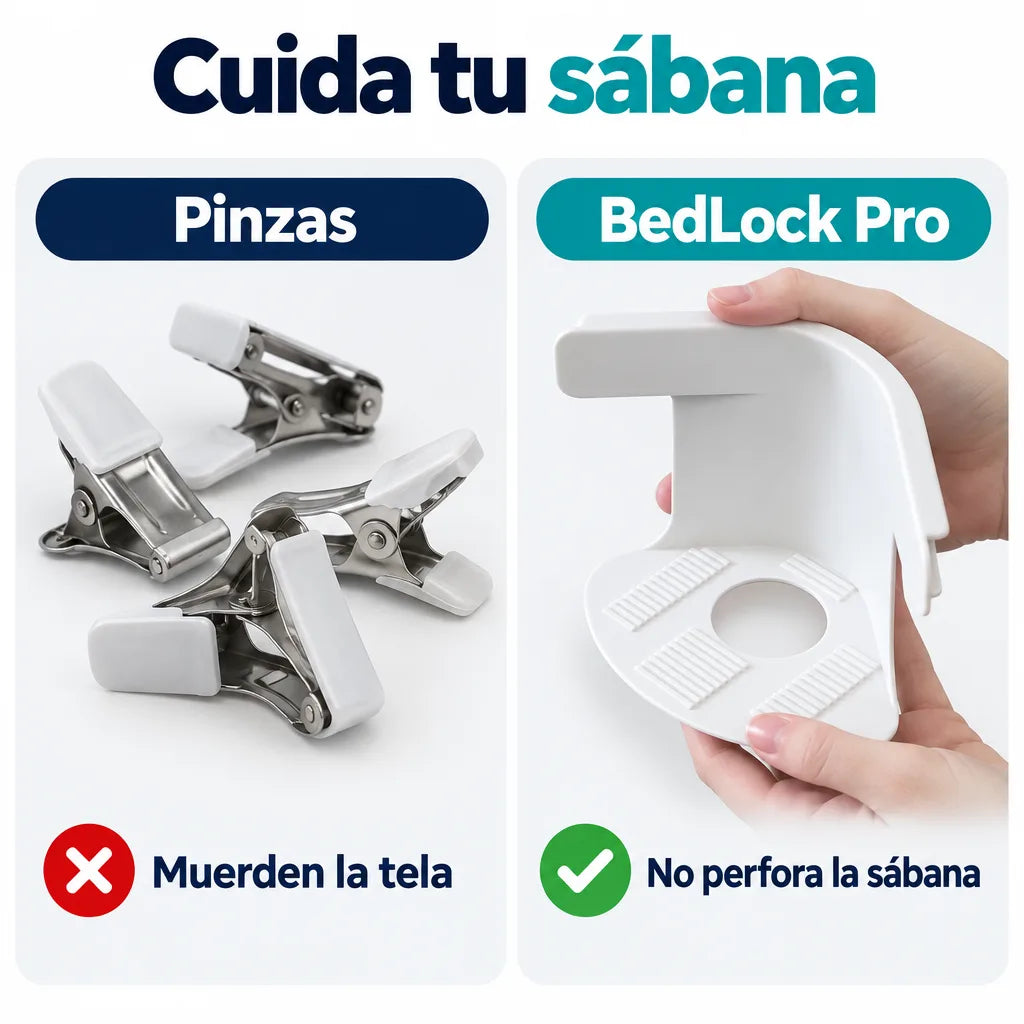 BedLock Pro™ — Sistema Esquinero de Fijación para Sábanas (Set de 4 Piezas) · galería 5 · 9840